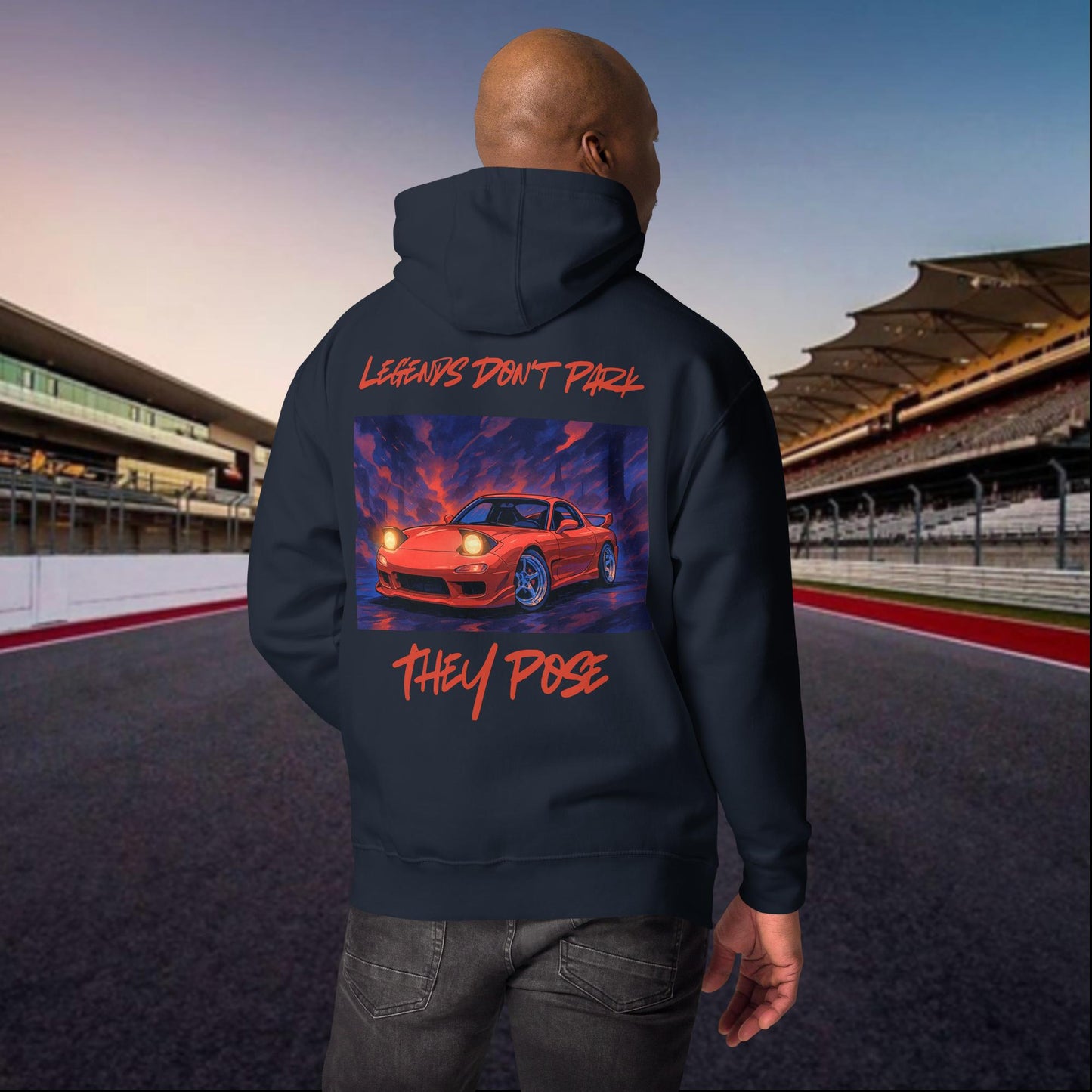 LEGENDS DON'T PARK, THEY POSE Hoodie