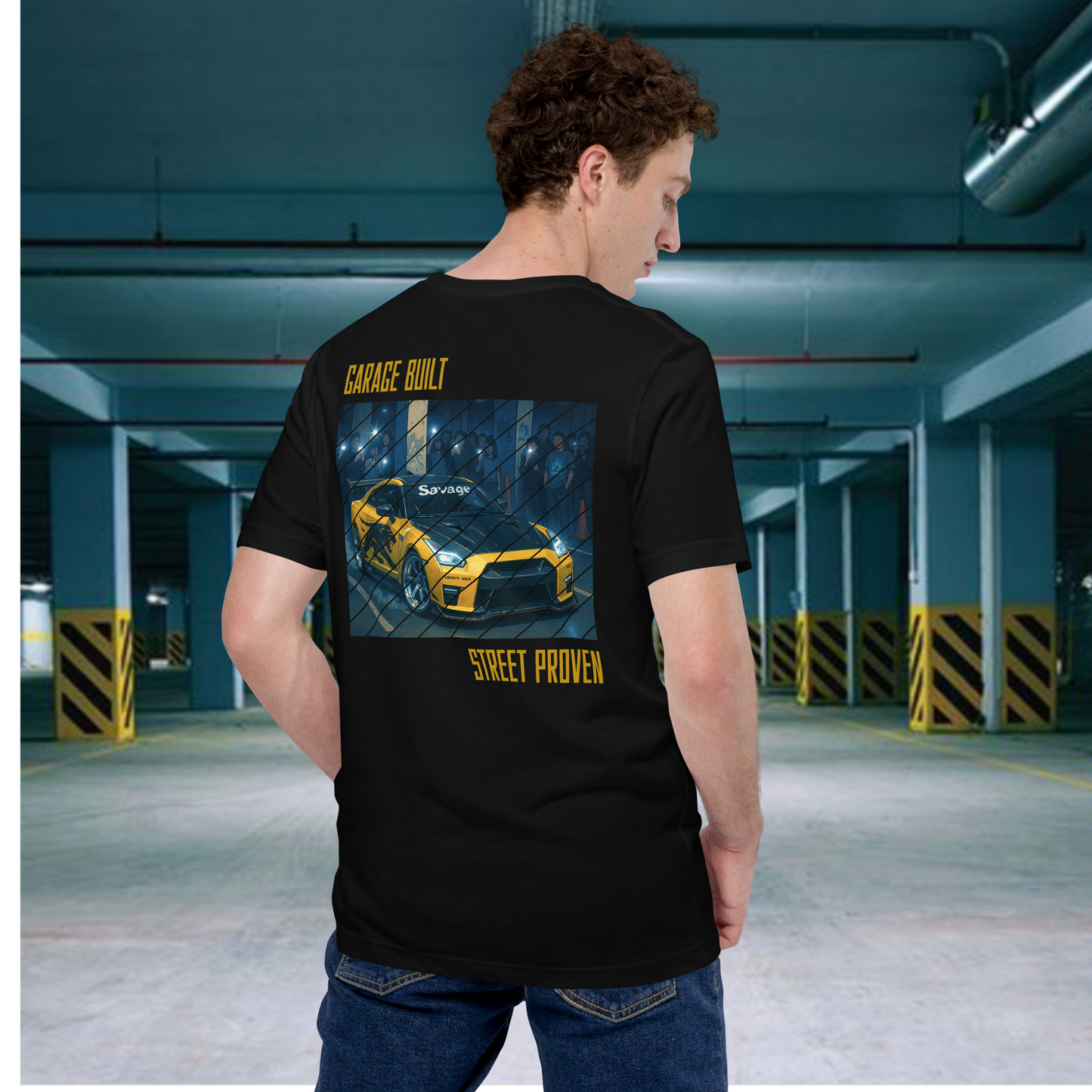 GARAGE BUILT STREET PROVEN T-shirt