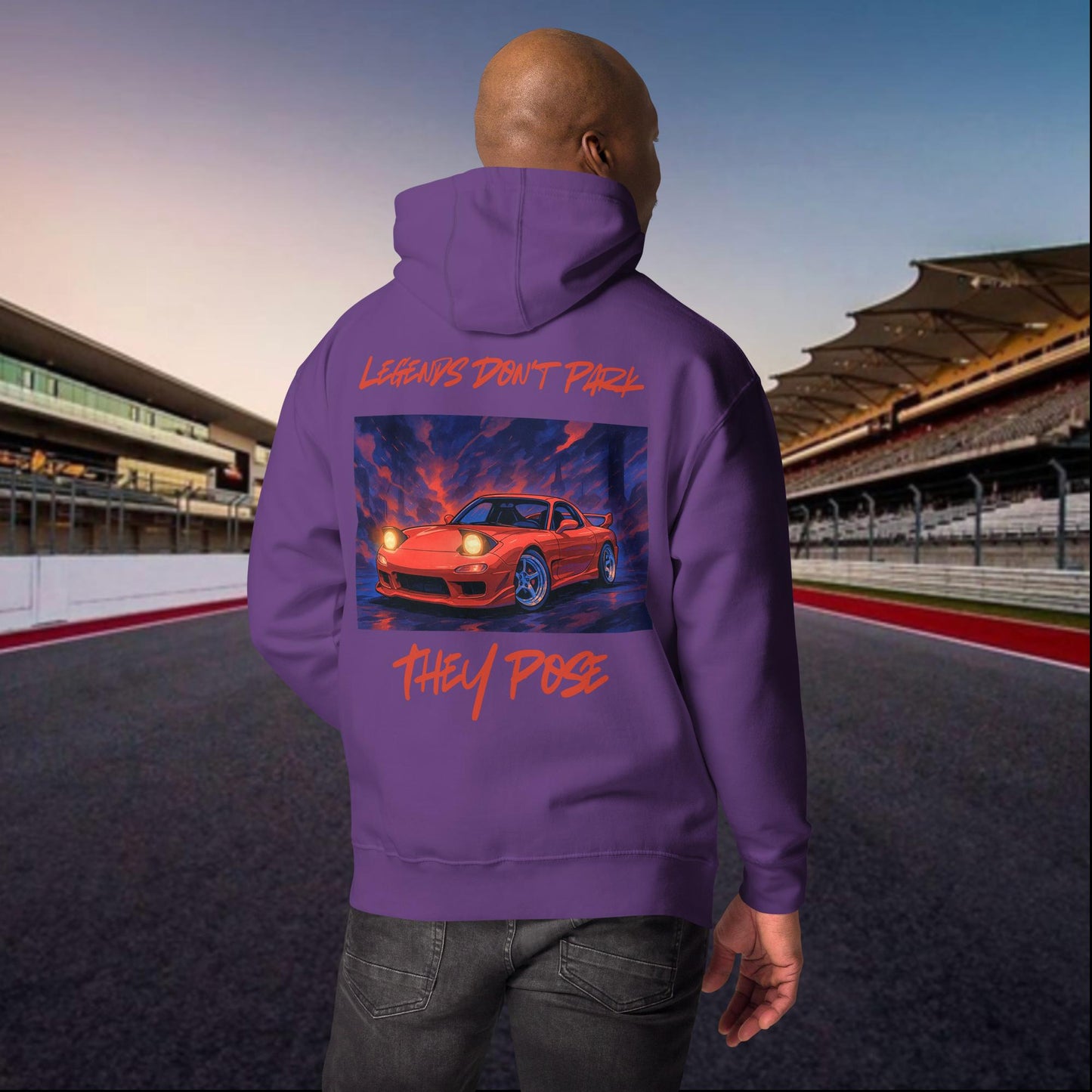 LEGENDS DON'T PARK, THEY POSE Hoodie