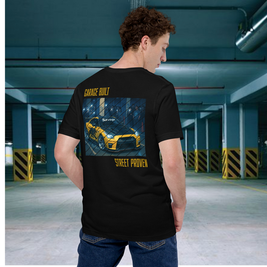 GARAGE BUILT STREET PROVEN T-shirt